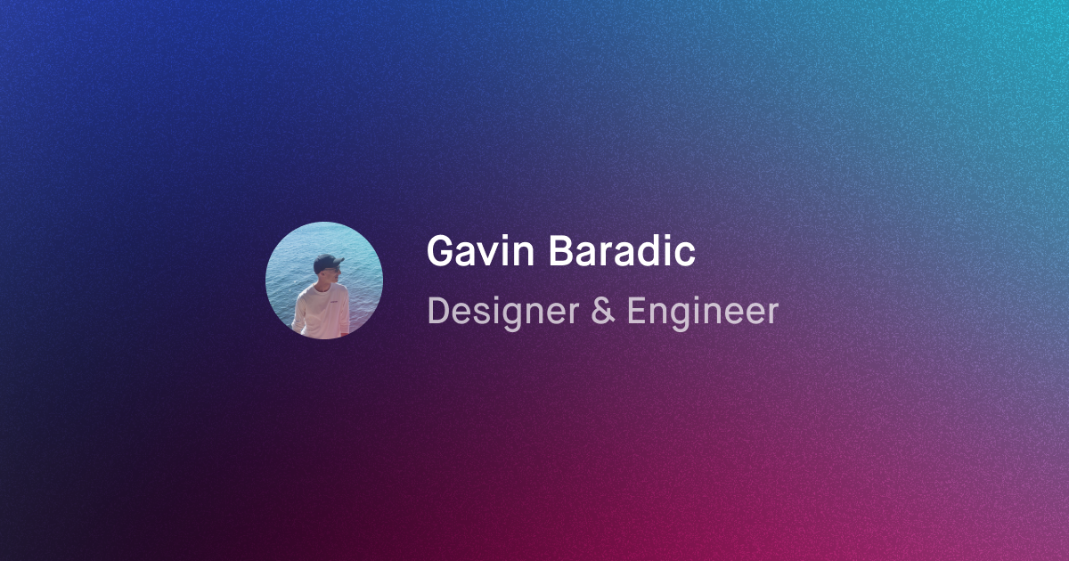Gemini gavin baradic
